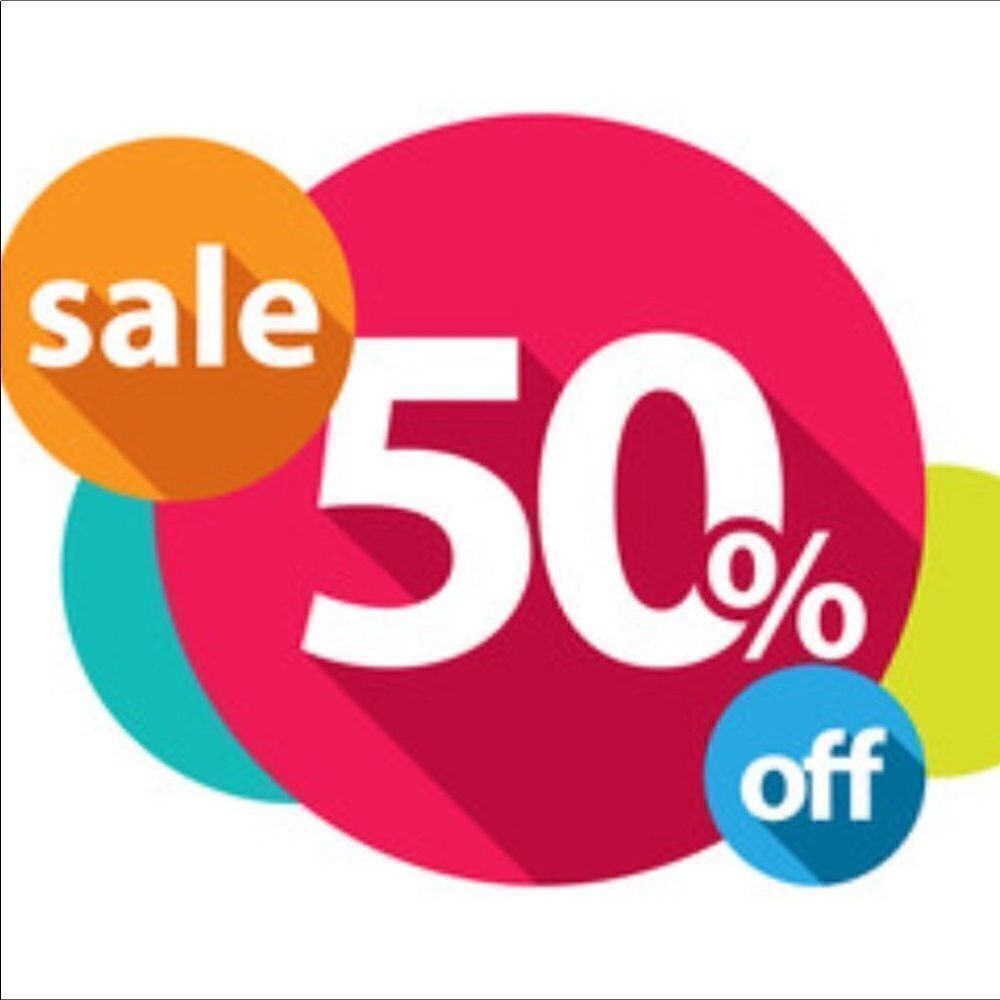 Bundle any 2 items and save 50% off!!